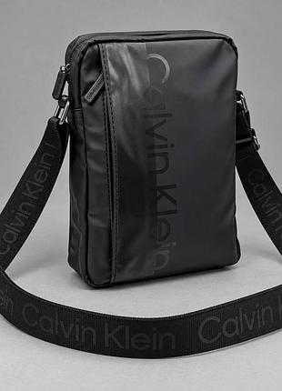 Чоловіча сумка calvin klein через плече, сумка мессенджер, чоловіча сумка барсетка, сумка келвін кляйн