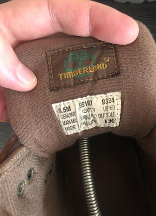 Чоловічі шкіряні ботинки timberland 5