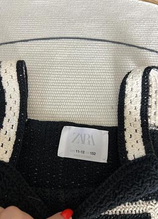 Вʼязаний топ zara 6