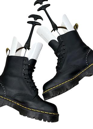Кожаные редкие ботинки dr martens 1460 pascal bex rose черепа розы мартинсы мартенсы на платформе тракторной подошве оригинал демисезонные размер 39 5