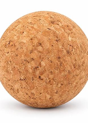 Массажный мяч apx 420, cork massage ball, 65 мм, пробковый, для миофасциального массажа, восстановления и снятия напряжения