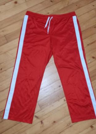 Divided. hennes &amp; mauritz.спортивные брюки. size xl.,красные