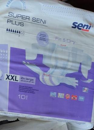 Super seni plus розмір xxl підгузки для дорослих, подгузники для взрослых