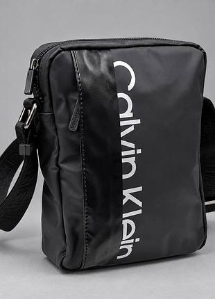 Чоловіча сумка calvin klein через плече, сумка мессенджер, чоловіча сумка барсетка, сумка келвін кляйн