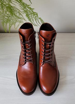 Ботинки кожаные оригинал ecco sartorelle 25 гг.37 3
