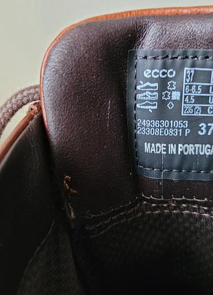 Ботинки кожаные оригинал ecco sartorelle 25 гг.37 8