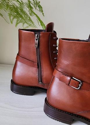 Ботинки кожаные оригинал ecco sartorelle 25 гг.37 7