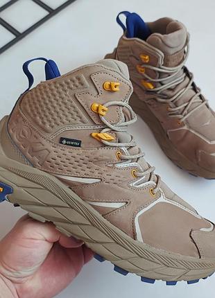 Оригинальные мужские hoka one anacapa mid#x brown 1122018-delm р42 длина стельки по факту 27см
мембрана gore tex