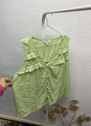 M&s блуза блузка розлітайка 4