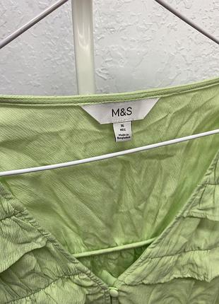 M&s блуза блузка розлітайка 5