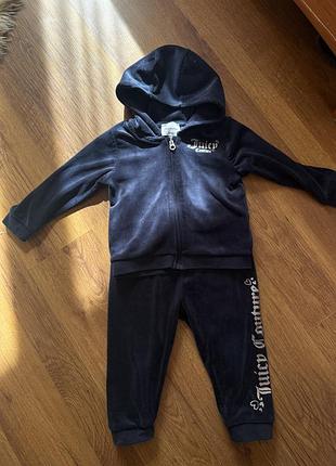 Костюм для дівчаток juicy couture велюровий