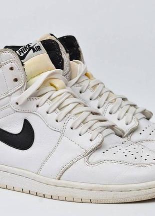 Nike air jordan 1 retro high og «yin yang white» 42р кроссовки кроссовки (артикул 555088-102)