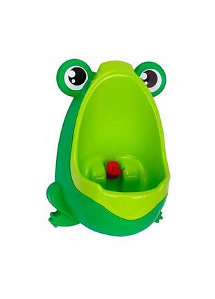 Дитячий горщик (для хлопчиків) 6870 (12) "technok toys", "жабка", 29см, в сітці