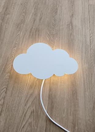 Детский настенный led ночник «облако» с сенсорным управлением