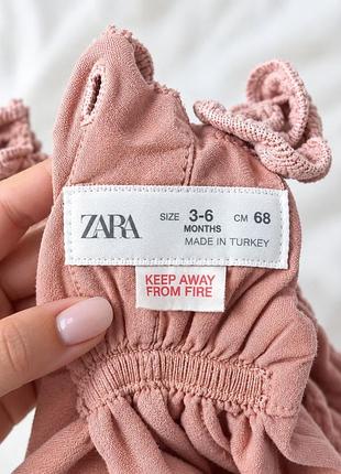 Дитячий комбінезон-сарафан zara 5