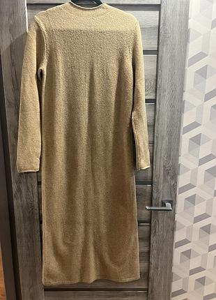 Трикотажна сукня максі mango