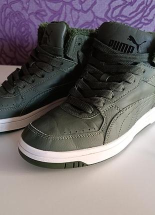 Черевики унісекс puma зимові, хакі