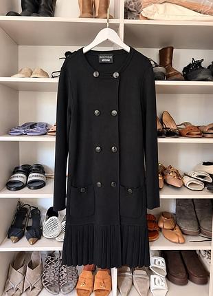 Сукня-кардиган moshino boutique, розмір м(42), 20% шерсть, 80% віскоза,італія, оригінал