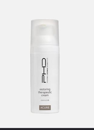 Відновлювальний крем для проблемної шкіри spf-20 acure restoring therapeutic cream uva & uvb