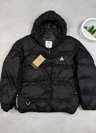 Nike acg чорний зимовий пуховик куртка чоловіча