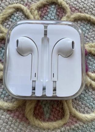 Оригинальные наушники apple earpods 3.5 mm (в фирменном кейсе)