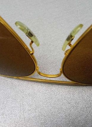 Сонцезахисні окуляри б/к ray ban aviator chromax b&l usa
