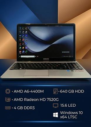Samsung np365e5c 15.6" amd a6-4400m,4gbddr3,640hdd,radeon hd 7520g