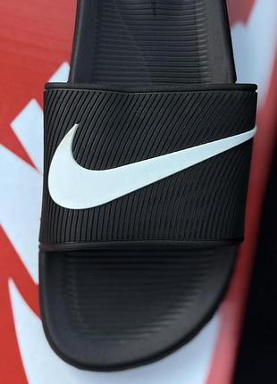 Чоловічі шльопанці nike black