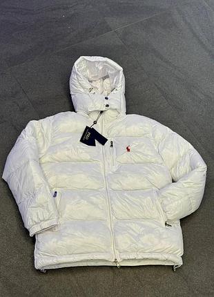 Пуховик polo білий