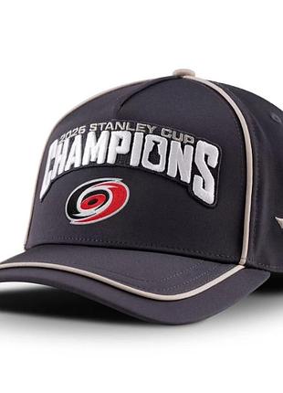 Бейсболка fanatics carolina hurricanes 2026 nhl stanley cup champions