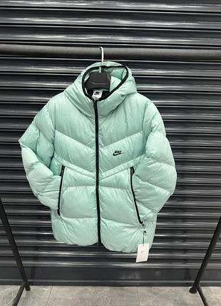 Пуховик nike storm-fit ментол