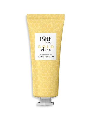 Крем для рук the bath factory gold aura увлажняющий 30 мл