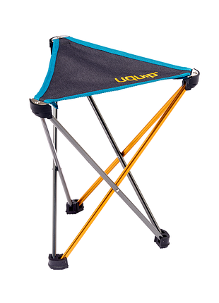 Стілець розкладний uquip trinity l grey/gold/silver (244049)