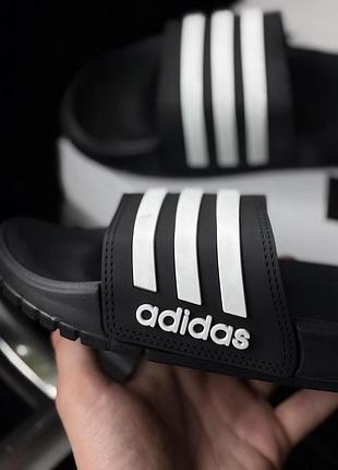 Чоловічі шльопанці adidas black
