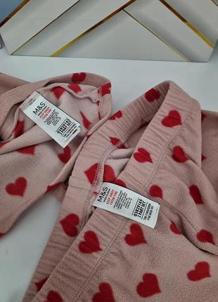 Флисовая пижама marks &amp; spencer
у сердечка 8