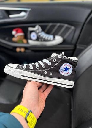 Кеди converse all star кольорове лого