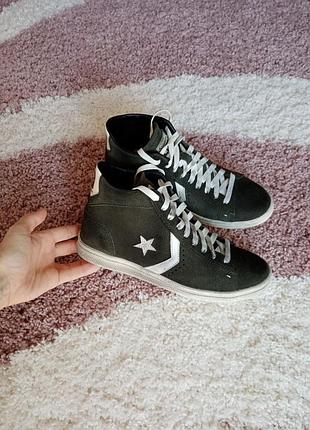 Кожаные кеды converse 39 размер 2