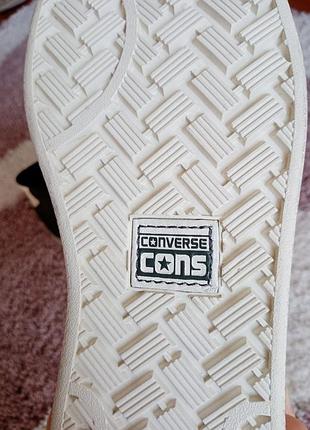 Кожаные кеды converse 39 размер 5
