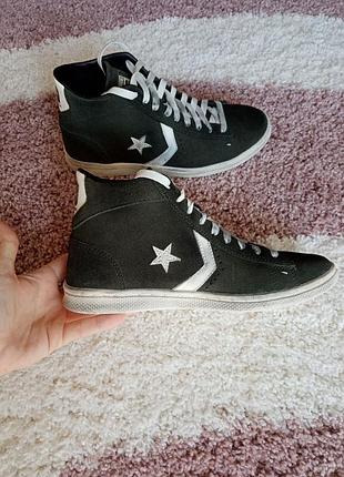 Кожаные кеды converse 39 размер 9