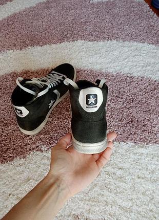 Кожаные кеды converse 39 размер 4