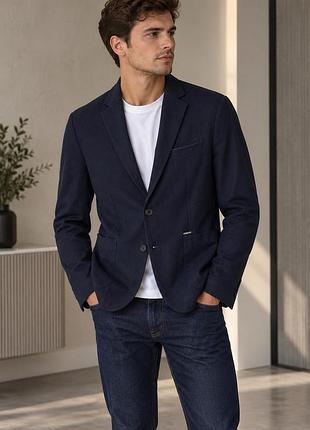 Гарний молодіжний повсякденний стильний чоловічий піджак zara men жакет від zara