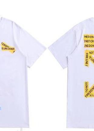 Мужская футболка off-white