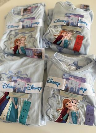 Тепла флісова піжама прімарк primark elsa anna frozen 104 110 116 122 128 134 140