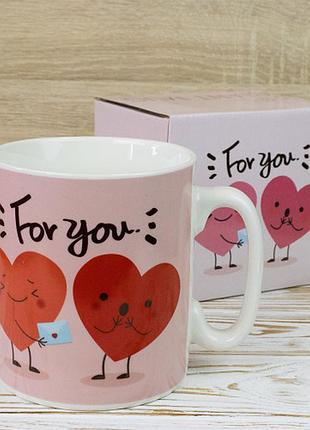 Кружка гигант for you 15х12,5 см 1 л керамика pc1-4050
