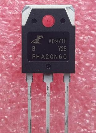 Транзистор fha20n60 to-3p 600v 0.32om 20a n-mosfet
