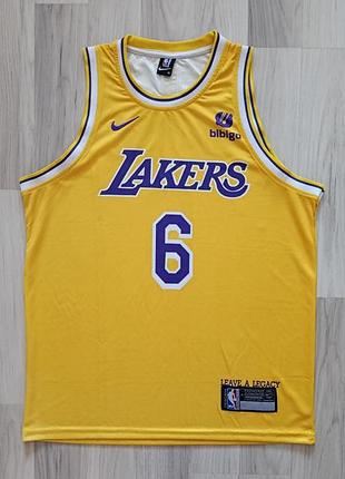 Баскетбольная майка джерси nba los angeles lakers lebron james xl