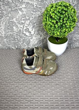 Geox кроссовки 22 размер детские коричневые
