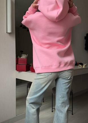 Oversize худи из мягкой ткани 9