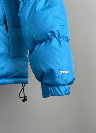 Куртка the north face 700 blue 4