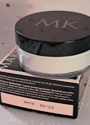 Пудра mary kay розсипчаста прозора